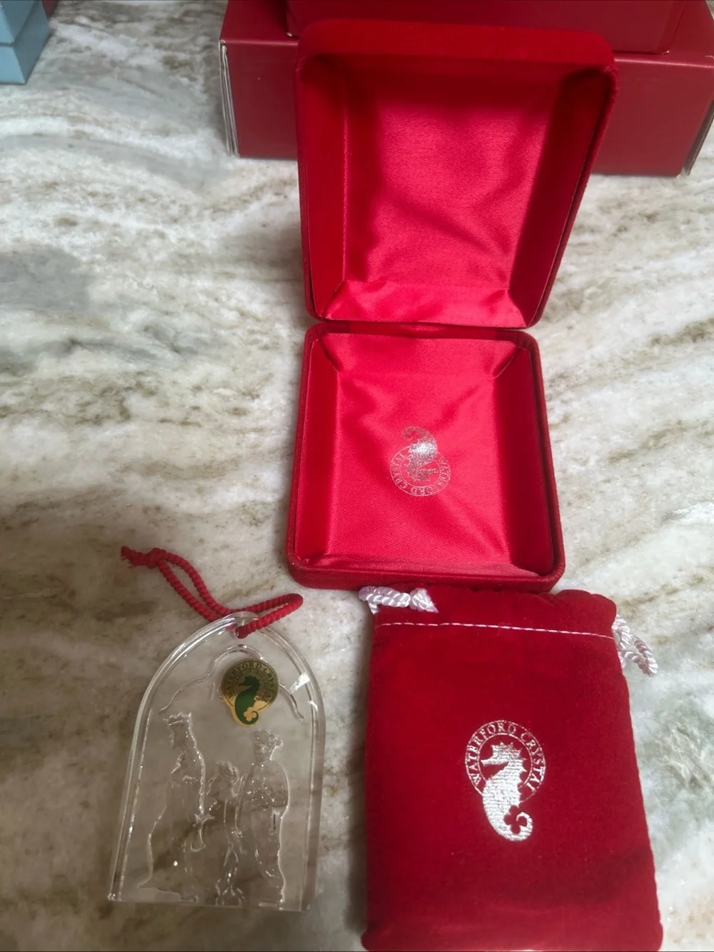 Waterford, 1999 Nativity Collection Ornament, Three Wisemen New Original Box